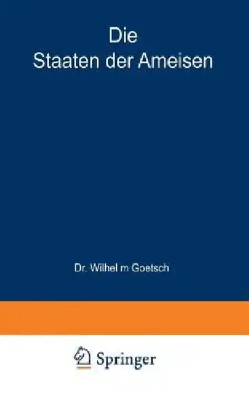 Cover of Die Staaten Der Ameisen