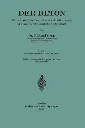 Cover of Der Beton