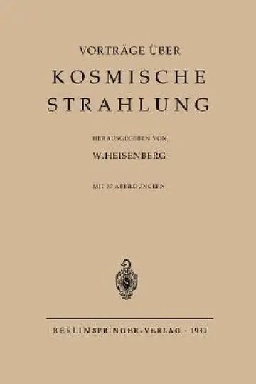 Cover of Kosmische Strahlung