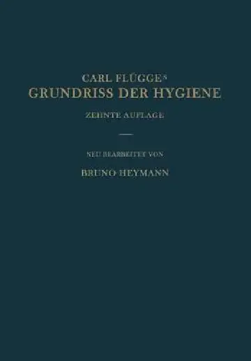 Cover of Grundriss Der Hygiene