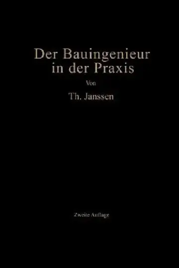 Cover of Der Bauingenieur in Der PRAXIS