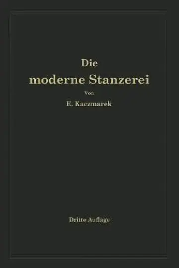Cover of Die Moderne Stanzerei