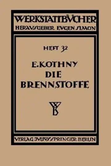 Cover of Die Brennstoffe