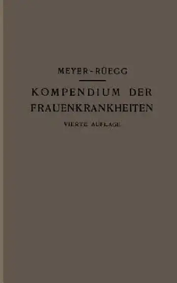 Cover of Kompendium Der Frauenkrankheiten