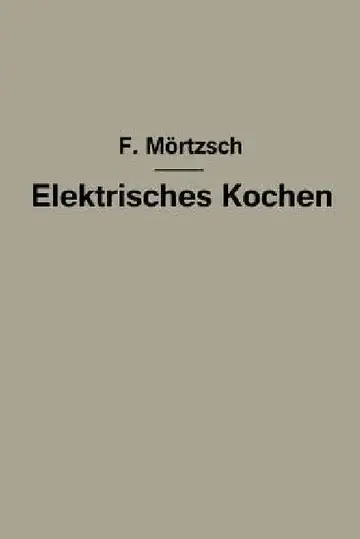 Cover of Elektrisches Kochen