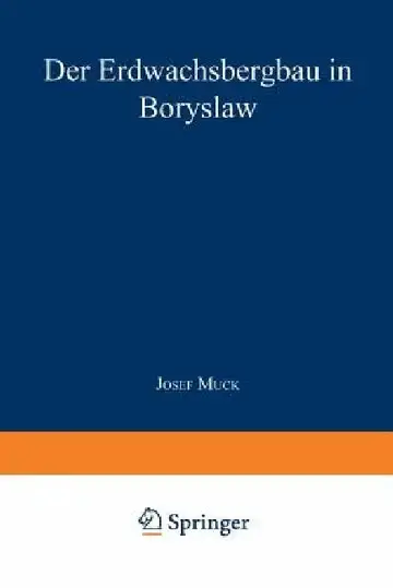 Cover of Der Erdwachsbergbau in Boryslaw