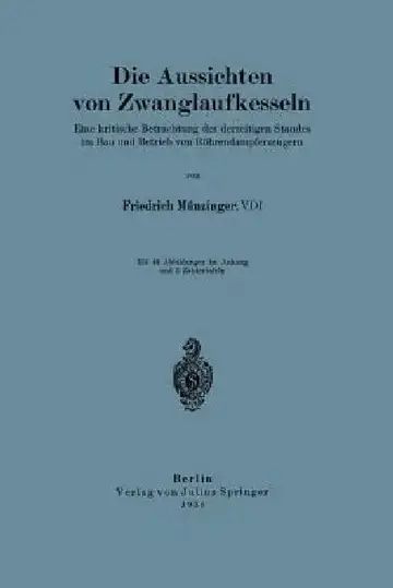 Cover of Die Aussichten Von Zwanglaufkesseln