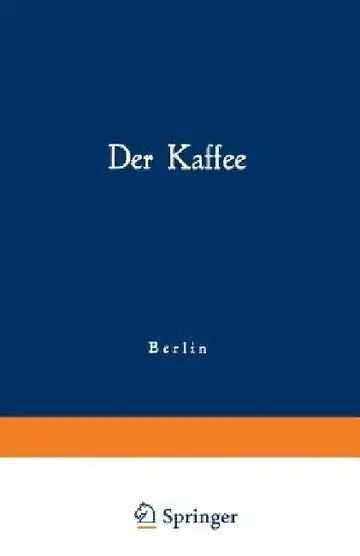 Cover of Der Kaffee