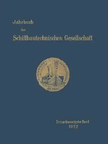 Cover of Jahrbuch Der Schiffbautechnischen Gesellschaft