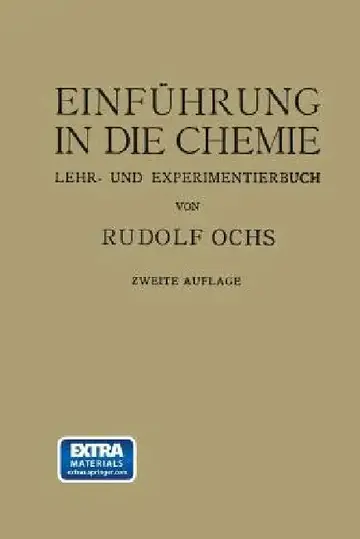 Cover of Einführung in Die Chemie