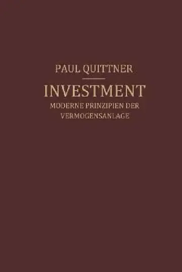 Cover of Investment