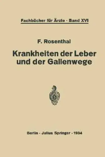Cover of Krankheiten Der Leber Und Der Gallenwege