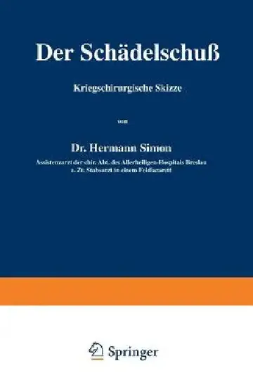 Cover of Der Schädelschuß
