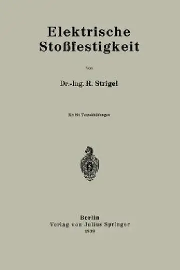 Cover of Elektrische Stoßfestigkeit
