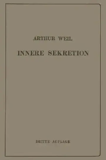 Cover of Die Innere Sekretion