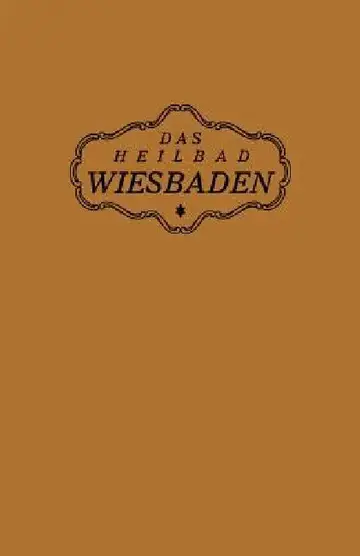 Cover of Das Heilbad Wiesbaden
