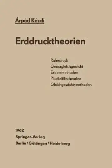 Cover of Erddrucktheorien