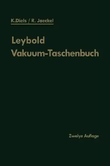 Cover of Leybold Vakuum-Taschenbuch