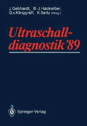 Cover of Ultraschall-Diagnostik '89
