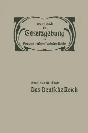 Cover of Das Deutsche Reich