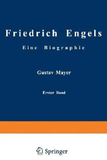 Cover of Friedrich Engels Eine Biographie