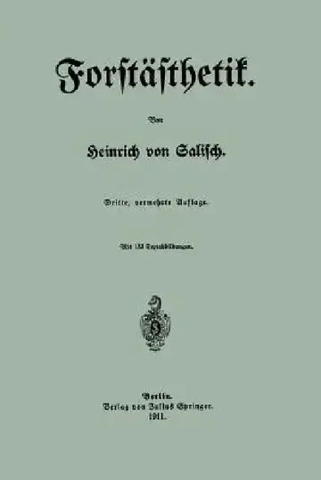 Cover of Forstästhetik