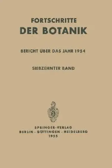 Cover of Bericht Über Das Jahr 1954