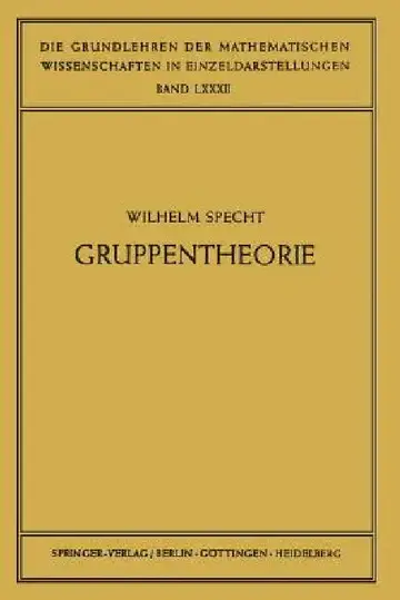 Cover of Gruppentheorie