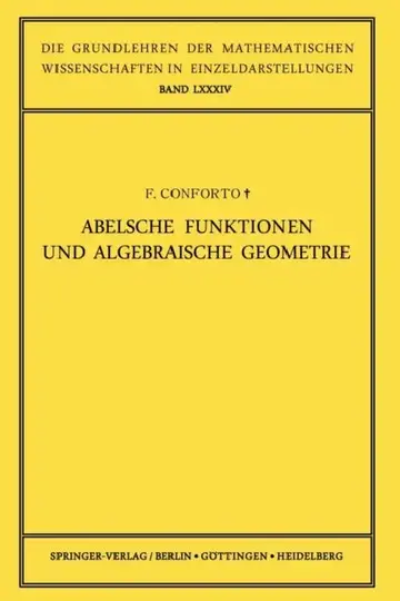 Cover of Abelsche Funktionen Und Algebraische Geometrie
