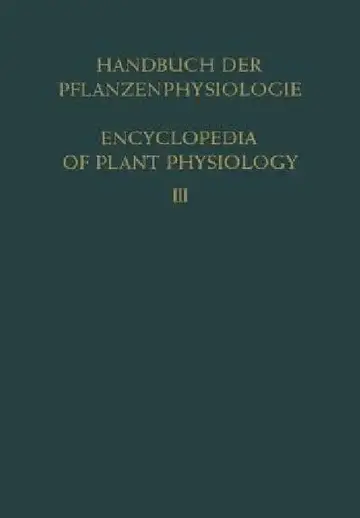 Cover of Pflanze Und Wasser / Water Relations of Plants
