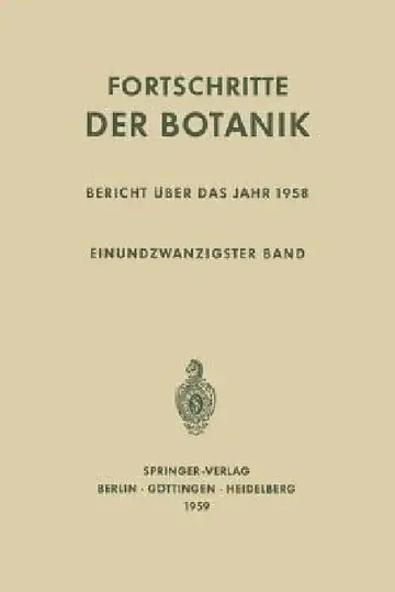 Cover of Bericht Über Das Jahr 1958