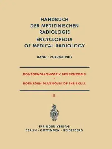 Cover of Röntgendiagnostik Des Schädels II / Roentgen Diagnosis of the Skull II