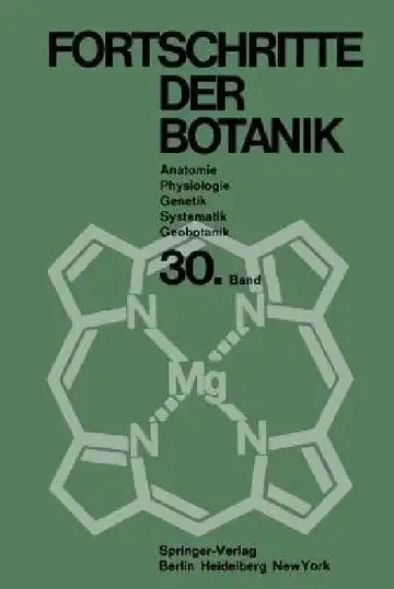 Cover of Fortschritte Der Botanik