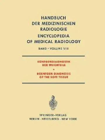 Cover of Röntgendiagnostik Der Weichteile / Roentgen Diagnosis of the Soft Tissue