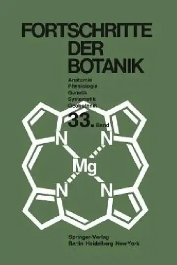Cover of Fortschritte Der Botanik