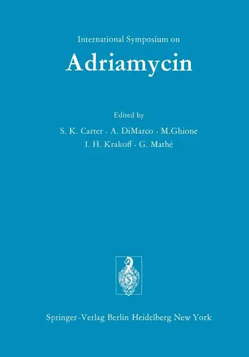 Cover of International Symposium on Adriamycin