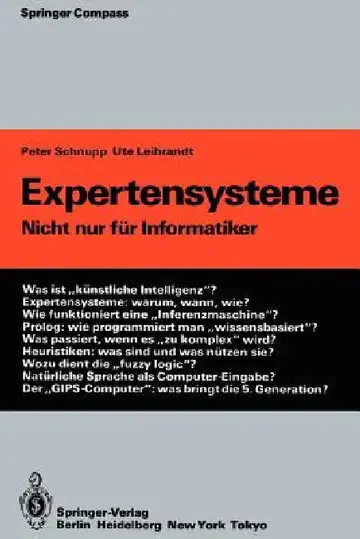 Cover of Expertensysteme