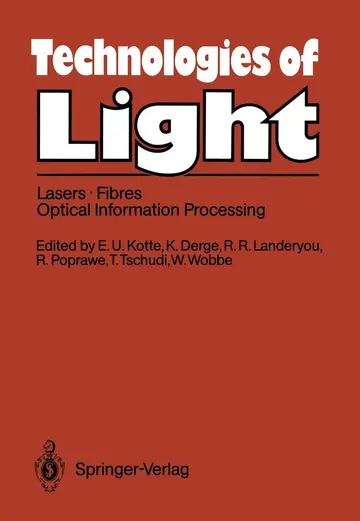 Cover of Technologies of Light