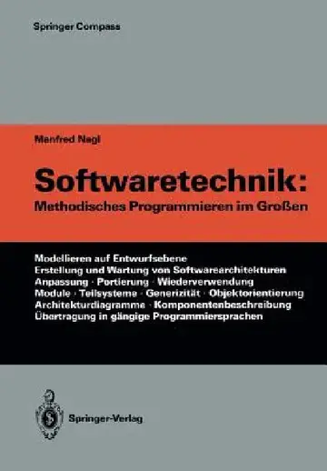 Cover of Softwaretechnik