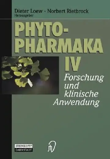Cover of Phytopharmaka IV