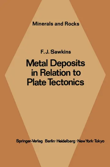 Cover of Metal Deposits in Relation to Plate Tectonics