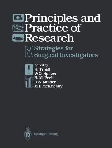 Cover of Principles and Practice of Research