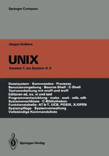 Cover of UNIX