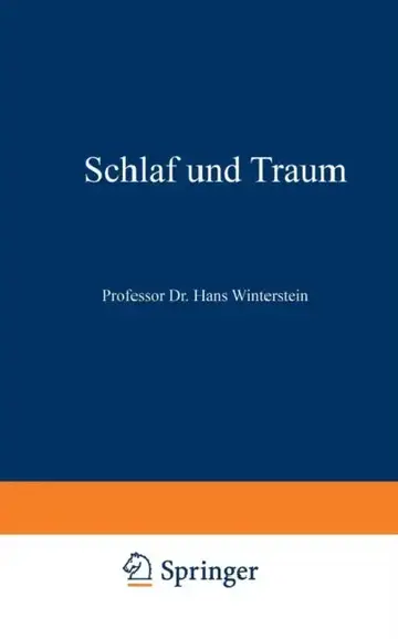 Cover of Schlaf Und Traum