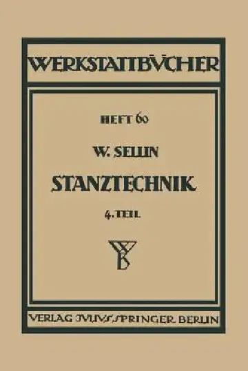 Cover of Stanztechnik