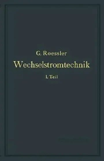 Cover of Wechselstromtechnik