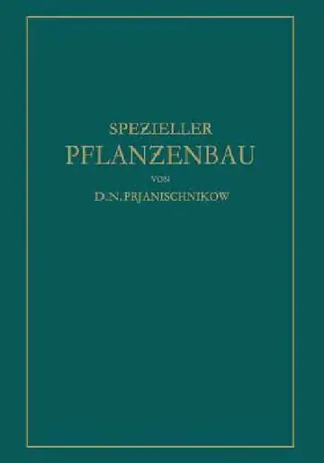 Cover of Speƶieller Pflanƶenbau