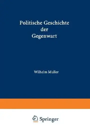 Cover of Politische Geschichte Der Gegenwart