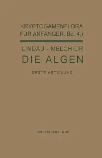 Cover of Die Algen