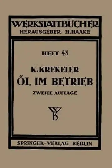 Cover of Öl Im Betrieb